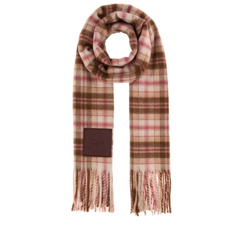 Chloe Women Embroidered Cashmere Chloe Highlanding Scarf
